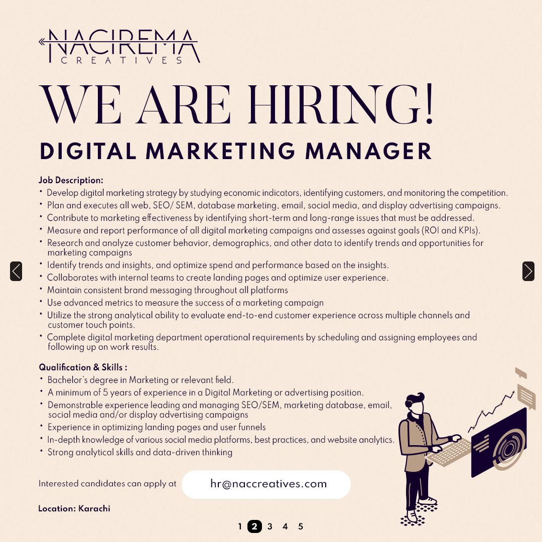 Digital Marketing Manager